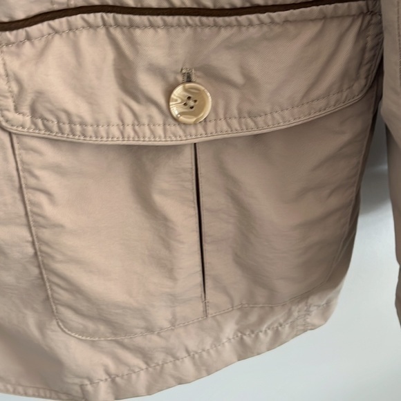 Johnston and Murphy rain coat jacket waterproof zip and button closure - Picture 4 of 12